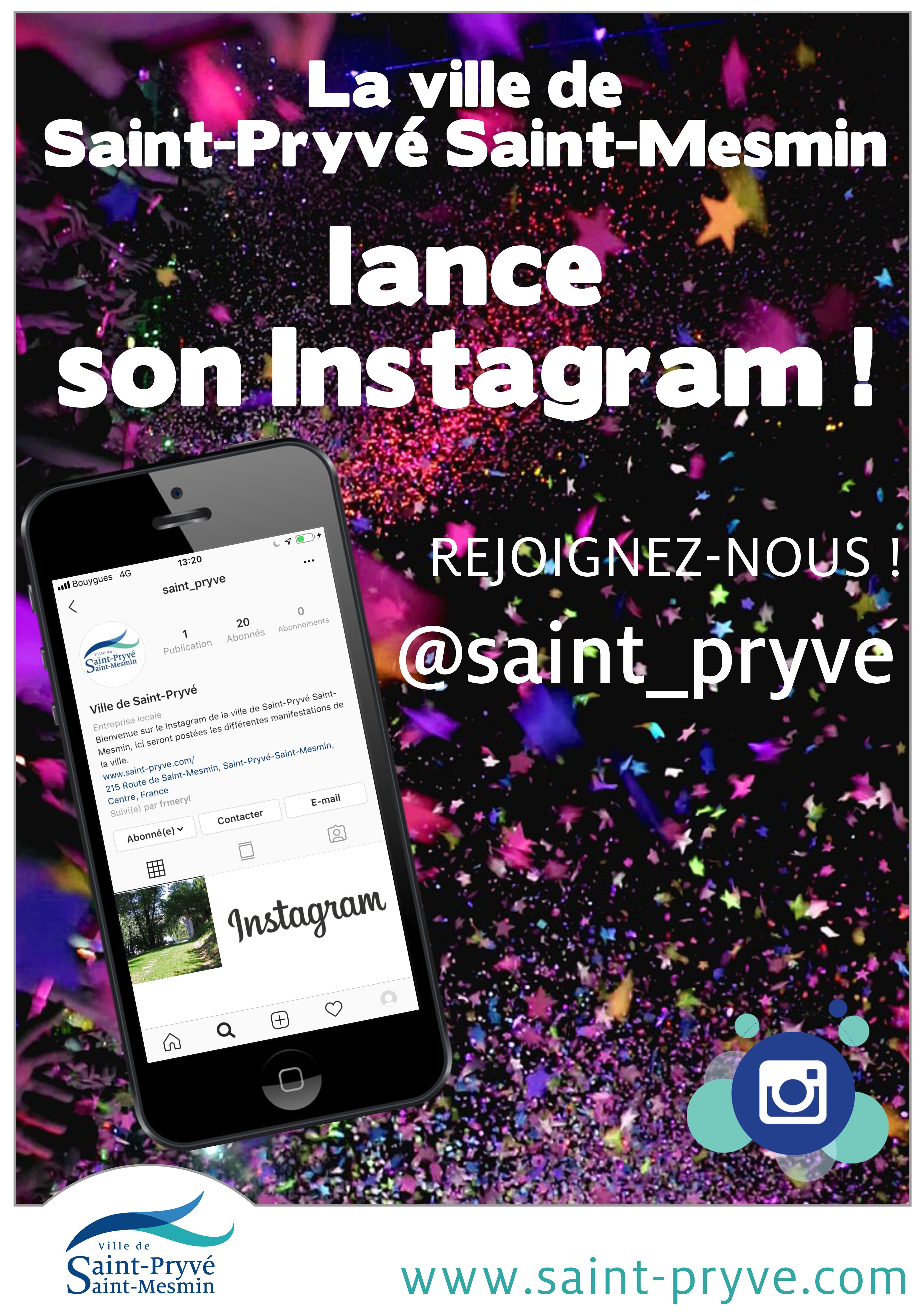 LANCEMENT DE NOTRE COMPTE INSTAGRAM