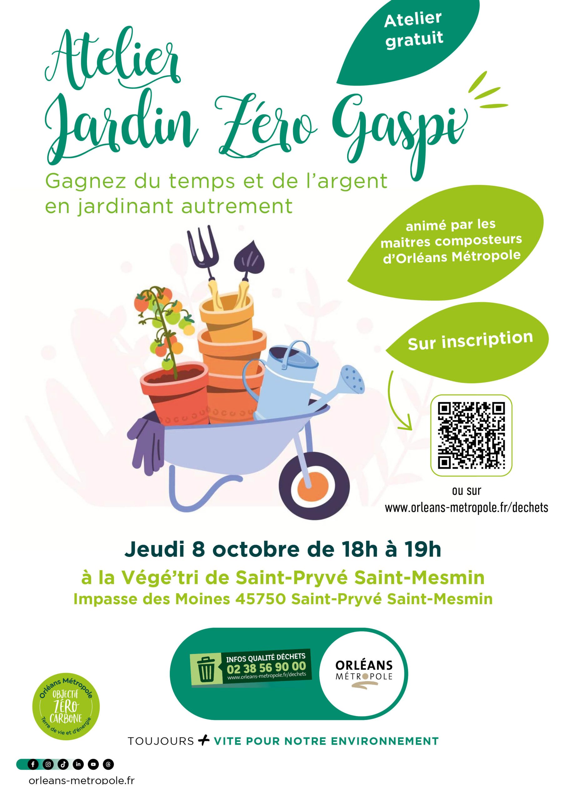 Savez-vous que vos tontes, branchages et feuilles ne sont pas des déchets mais de véritables ressources pour votre jardin ?