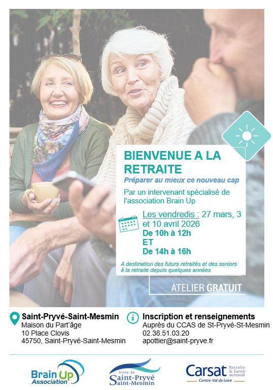 PROGRAMME BIENVENUE À LA RETRAITE