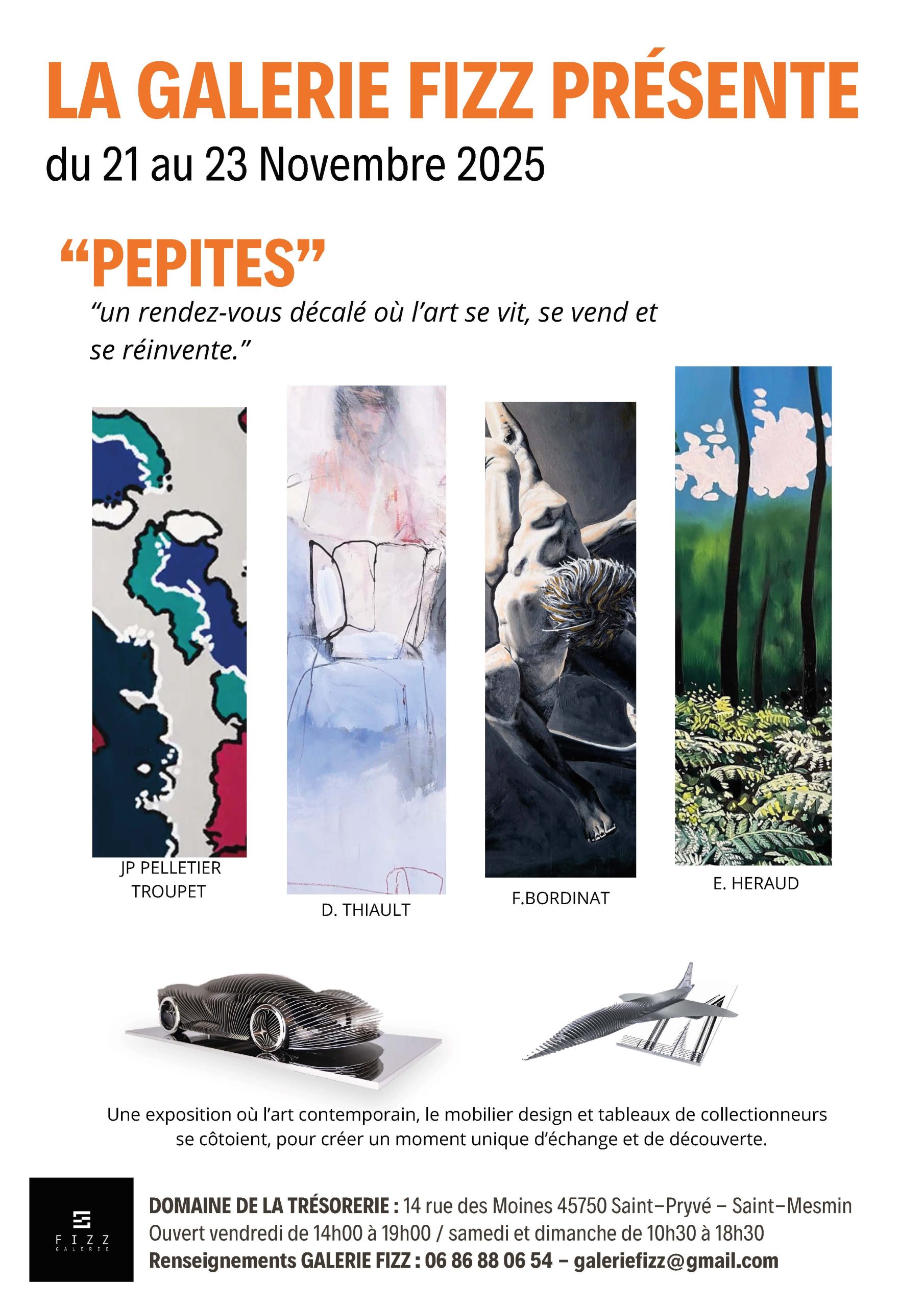 « Pépites », un événement où l’art et le mobilier contemporain changent de mains – 3 jours pour adopter ou céder des pièces uniques !