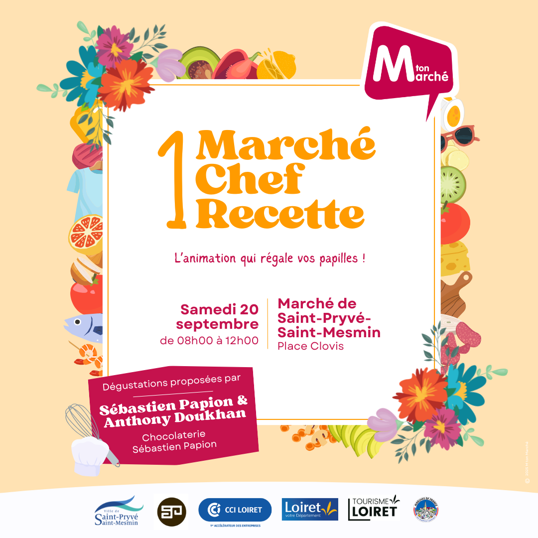 Un rendez-vous gourmand sur la Marché Place Clovis avec la chocolaterie Sébastien Papion samedi 20 septembre de 8h à 12h