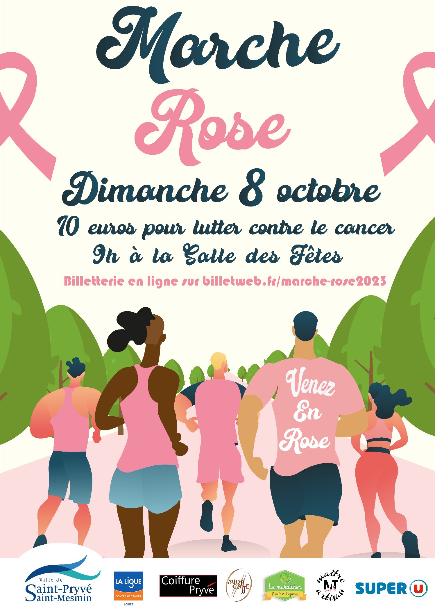 La Marche Rose ! Luttons contre le cancer du sein