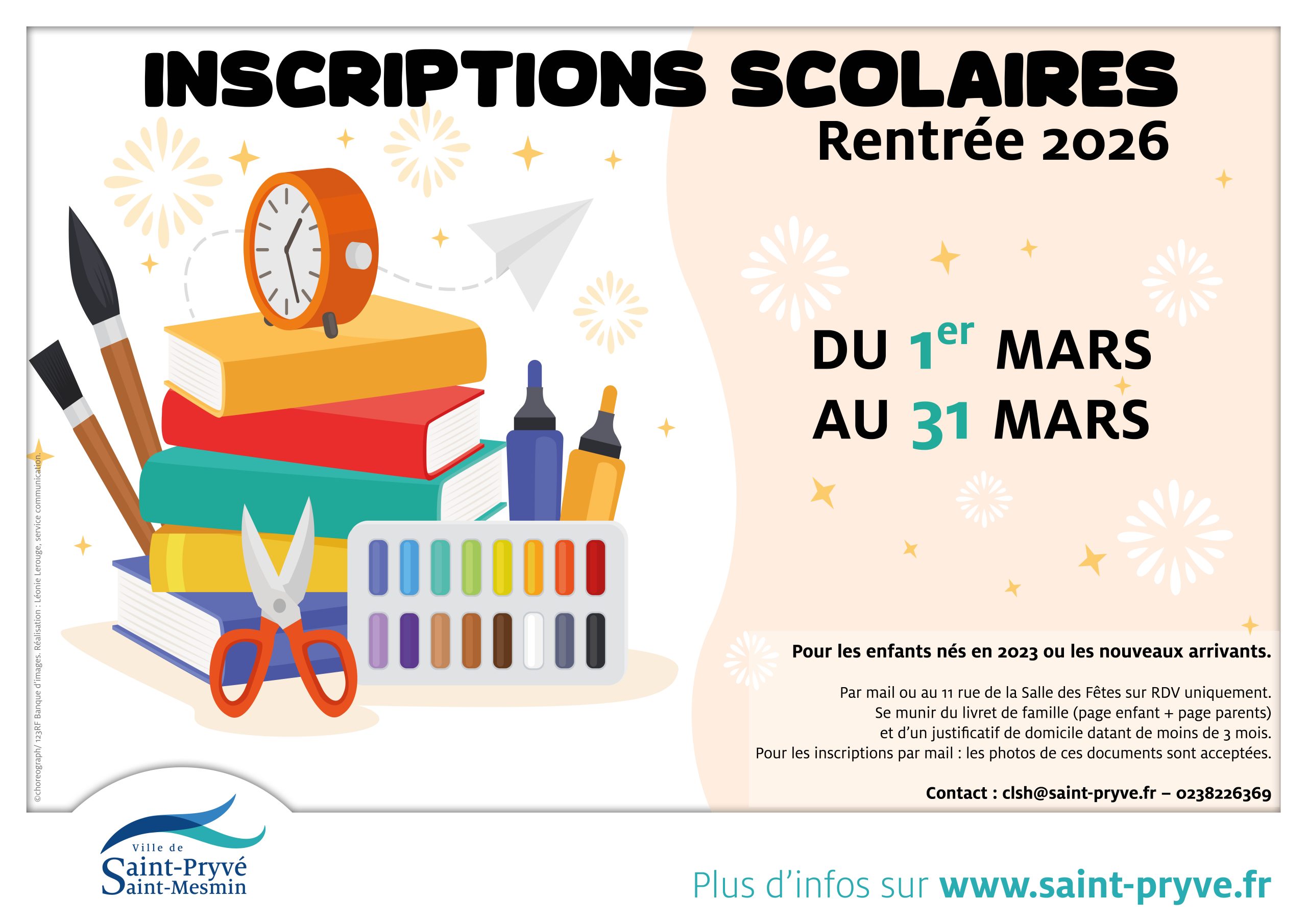 Inscriptions scolaires 2026