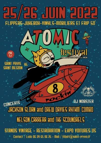 Faites un bond dans le temps à l’Atomic Rockin’ Festival